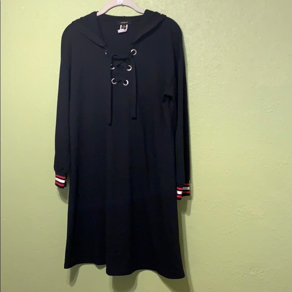 Casual sweatshirt dress